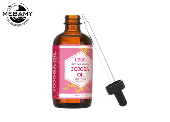 Myristic Acid Czysty Istotny Obrazy olejne, 100 Organicznyznyznych olejów jojoba do wzrostu włosów