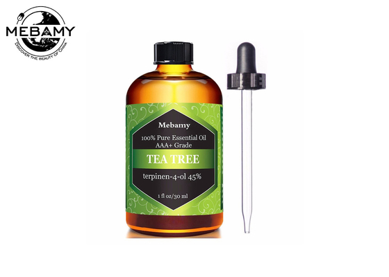 Naturalny 100% czysty olejek z drzewa herbacianego do aromaterapii do oczyszczania skóry