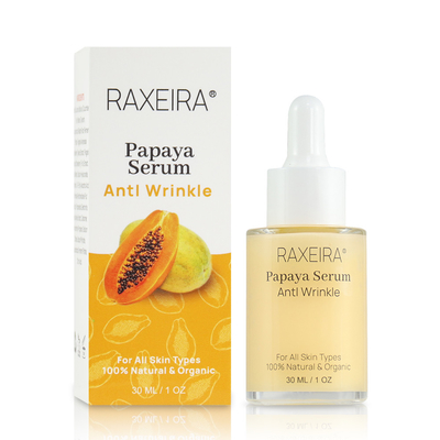 Organiczne serum do twarzy z papai w płynie z kwasem hialuronowym przeciw zmarszczkom