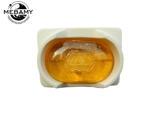 Natural Herbal 24K Gold Handcrafted Organicznyzny Owalny kształt mydła do czyszczenia skóry