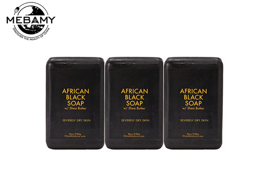 Wybielanie Organicznyznyznych afrykańskich czarnych mydeł ręcznie wykonanych pianek dobrze przeciwzmarszczkowych