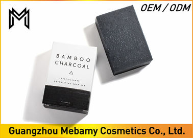 Czarny aktywny Bamboo Charcoal Natural Handcrafted Soap Deep Cleanse Detoxifying