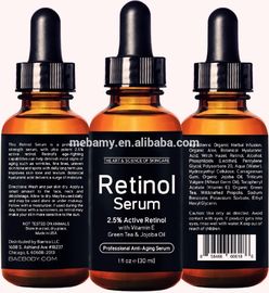 Witamina E Retinol Organiczne serum do twarzy z kwasem hialuronowym Anti Aging
