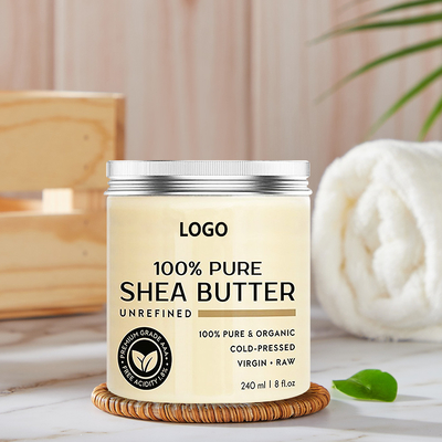 100% czyste naturalne organiczne masło shea do włosów ciało sucha skóra przynosząca ulgę codzienny krem ​​nawilżający do skóry